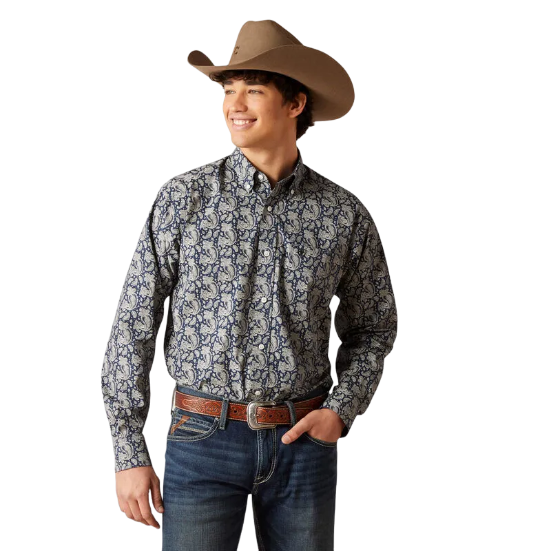 Ariat Men's Wrinkle Free Kohen Classic Fit Shirt