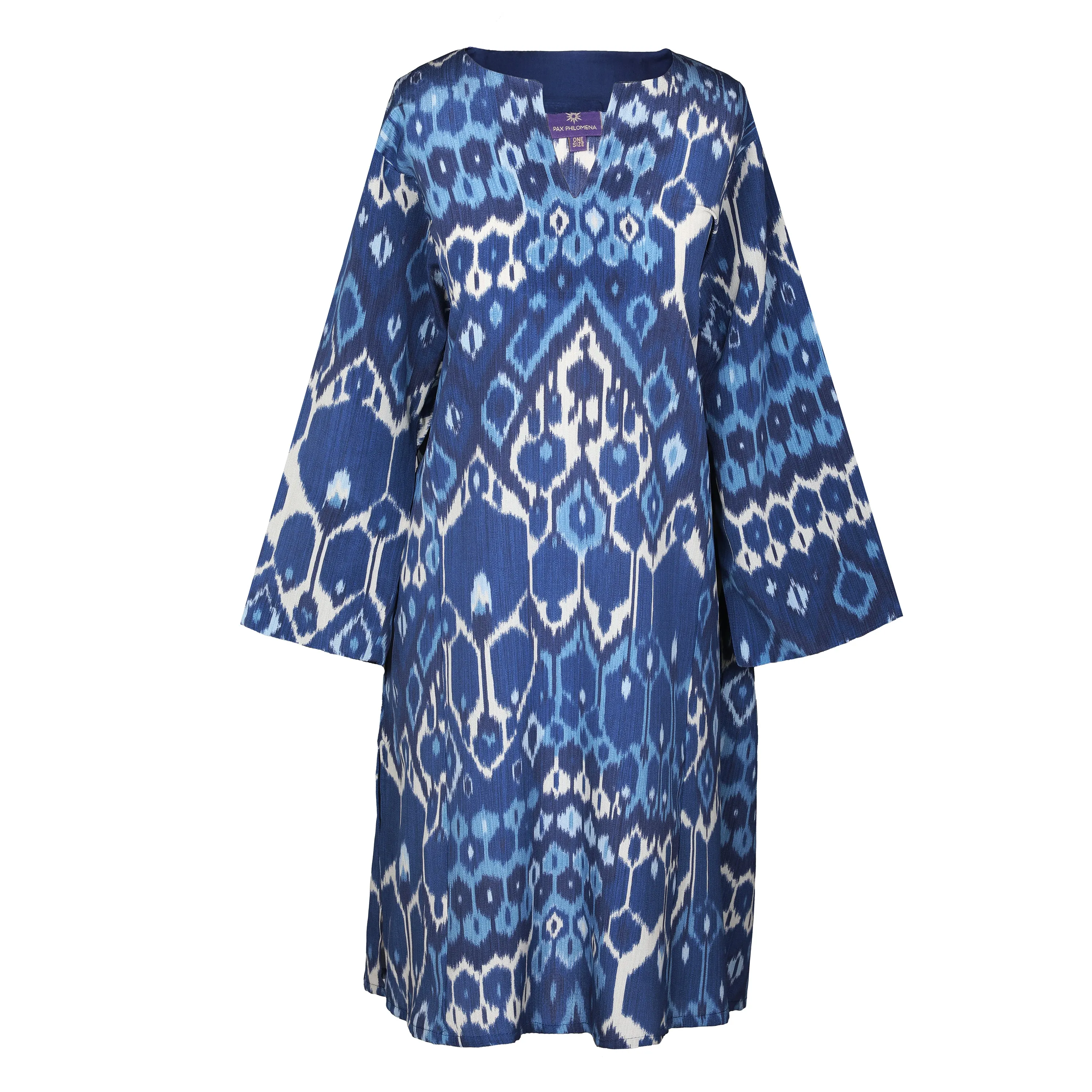 Blu Vita Italian Silk Tunic