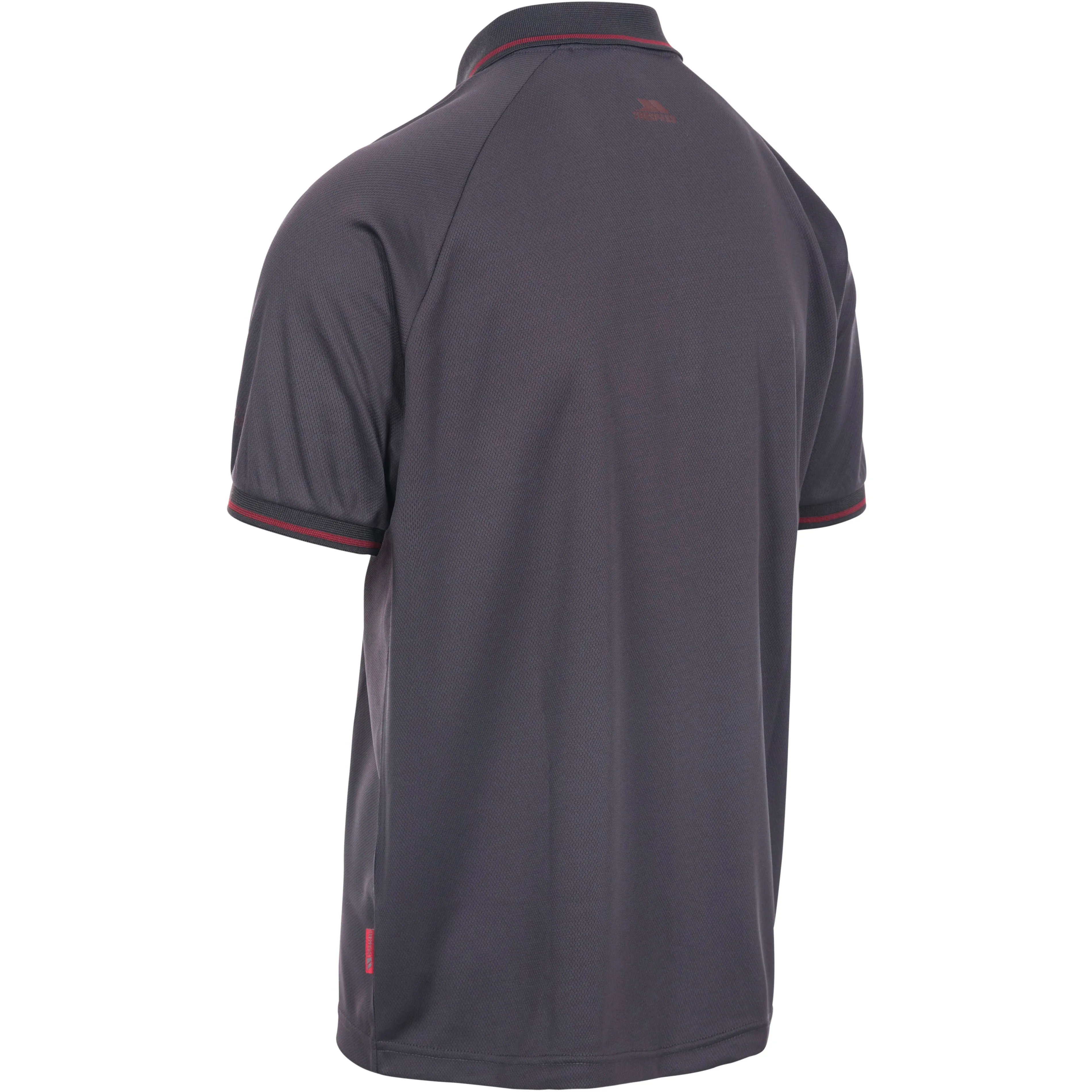 Bonington - Mens Polo Top - Dark Grey