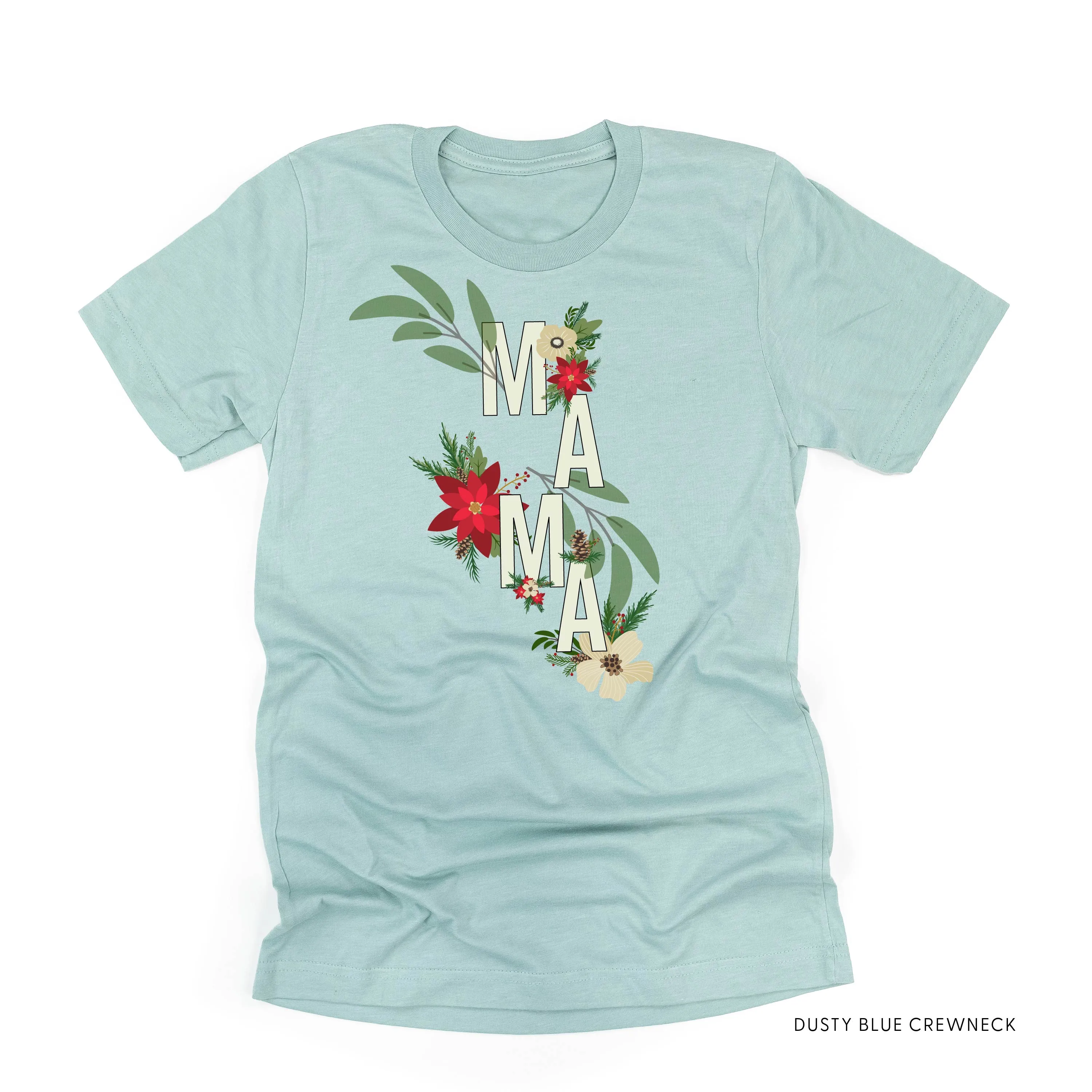 Christmas Floral Mama - Unisex Tee