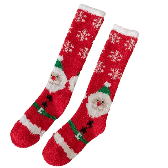 🎅Christmas Sale🎄 New Coral Velvet Calf Socks Christmas Stockings