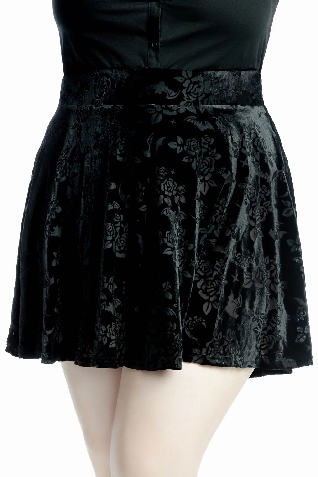 Crescent Nights Skater Skirt [PLUS]