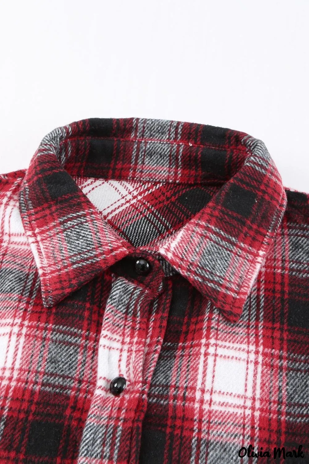 Deanwangkt - Black checked jacket with pockets and buttons