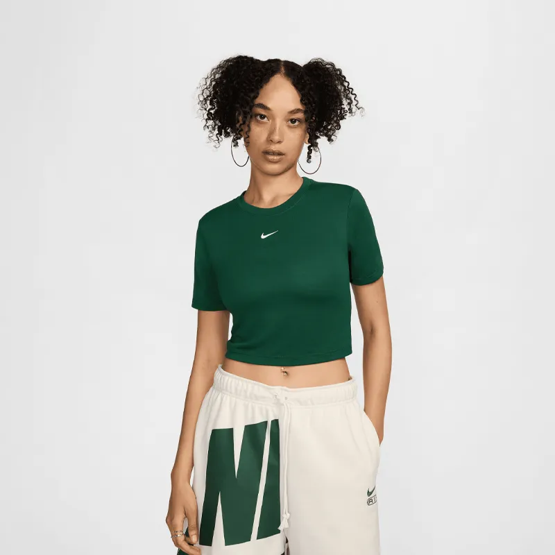 Essential Slim Cropped T-Shirt (W)