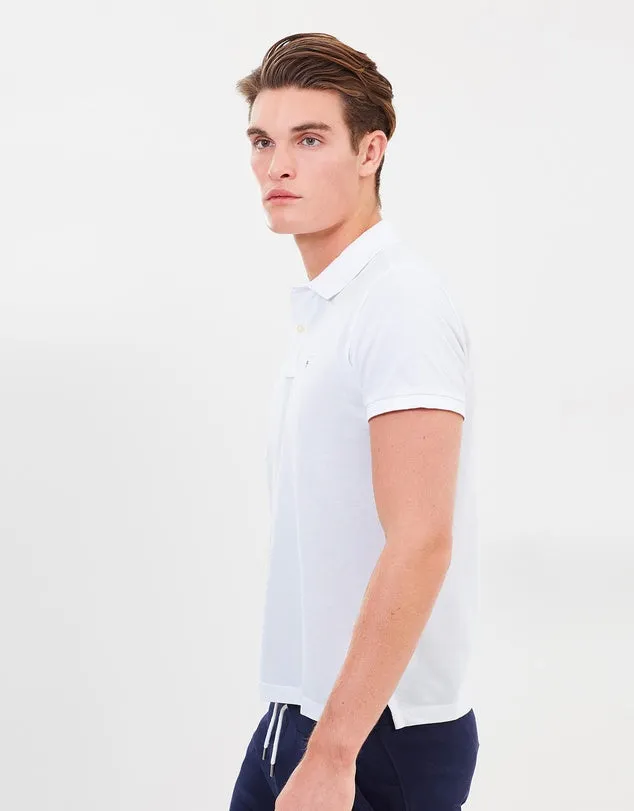 Gant Original White Pique SS Rugger Polo