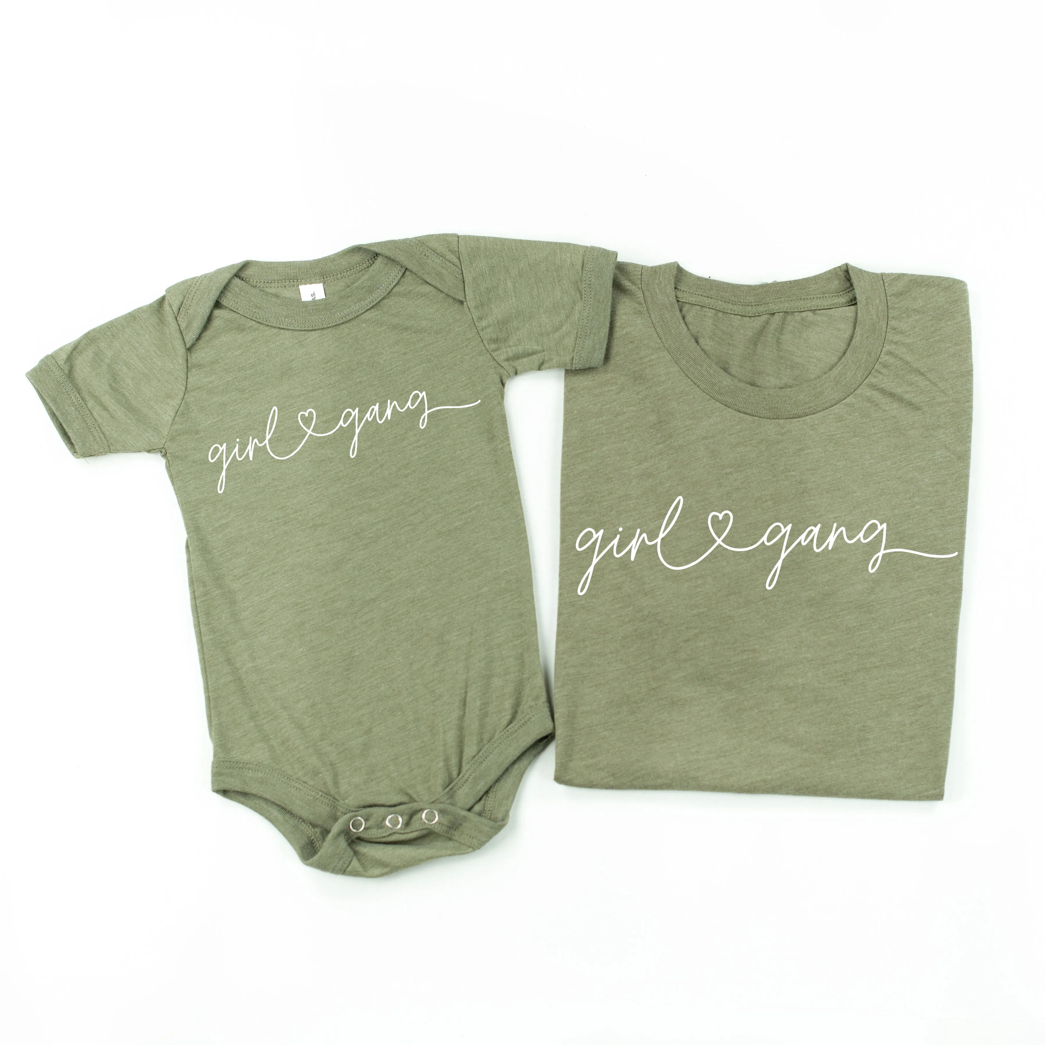 Girl Gang - Heart - Set of 2 Matching Shirts