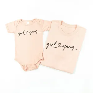 Girl Gang - Heart - Set of 2 Matching Shirts