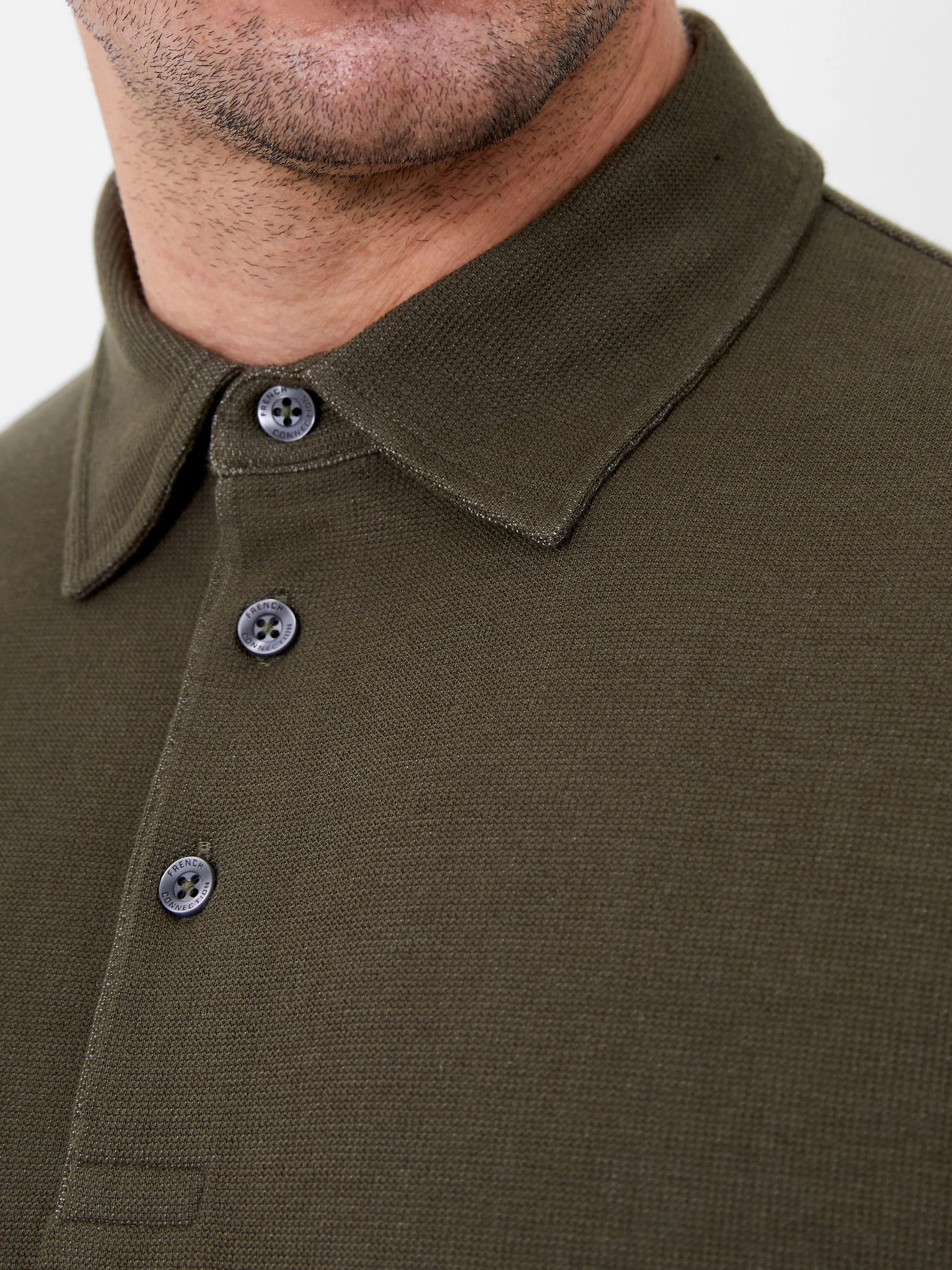 Grid Texture Polo