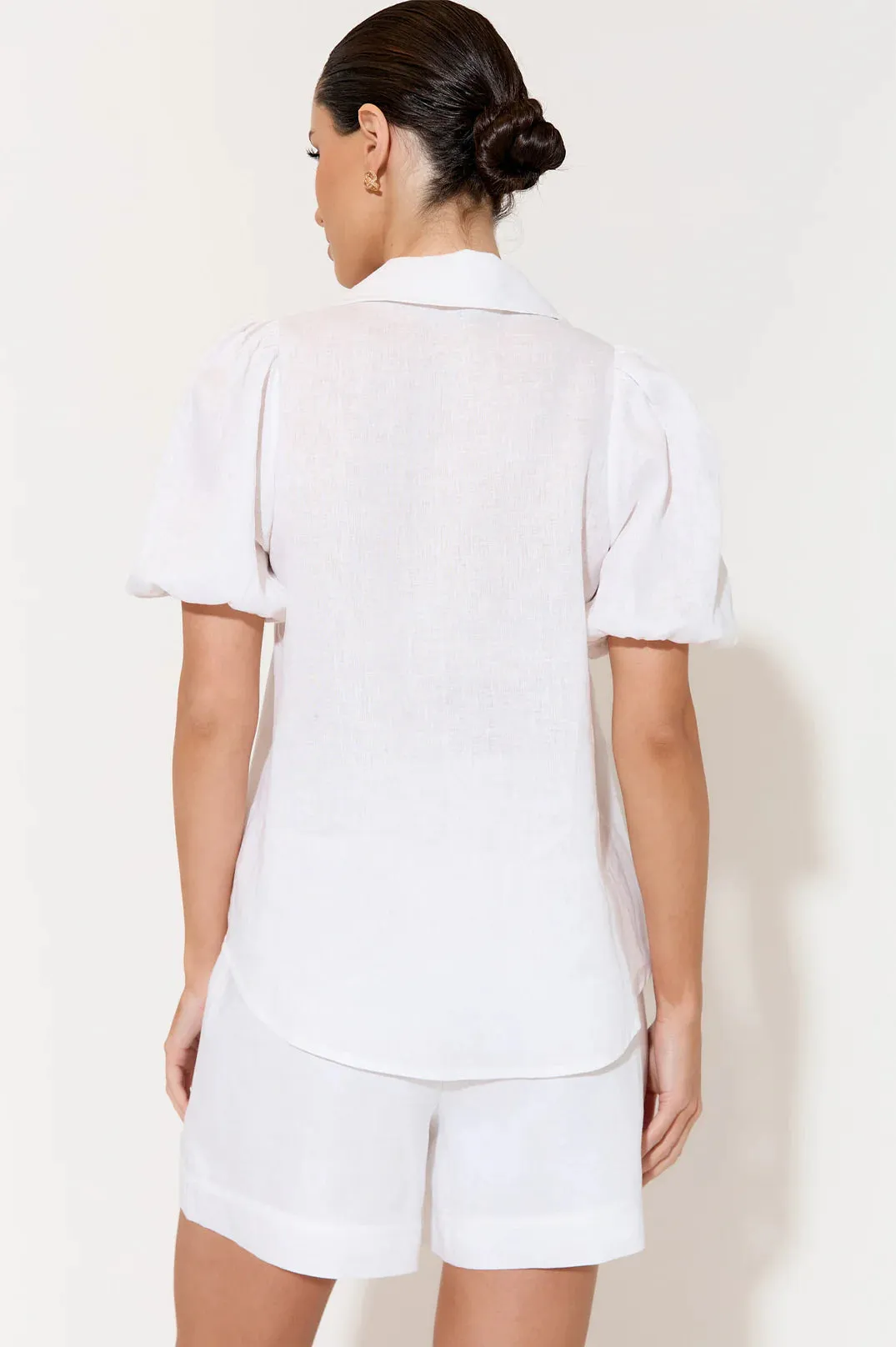 Kate Short Sleeve Linen Shirt