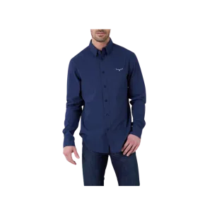 Kimes Ranch Men's KR Team Shirt Dress Navy Shirt