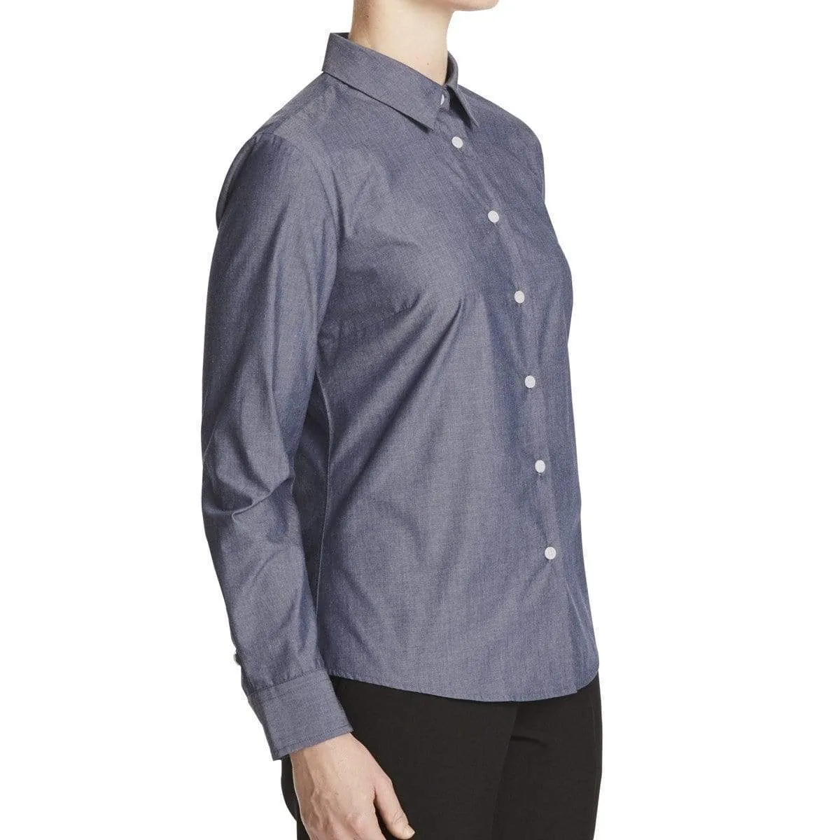 NNT Chambray Long Sleeve Shirt CATU69