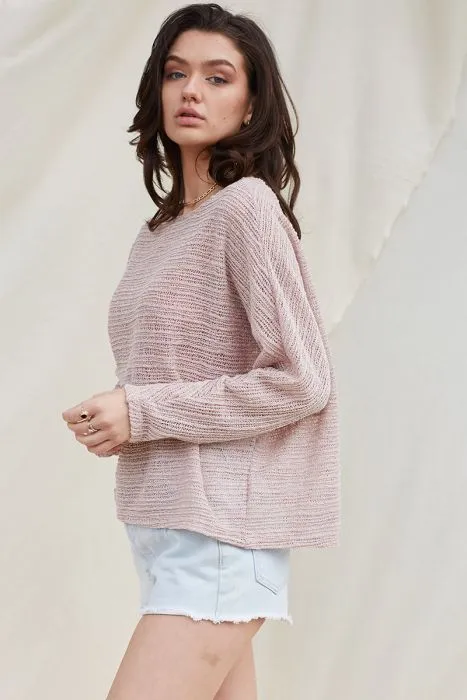 Open Knit Top