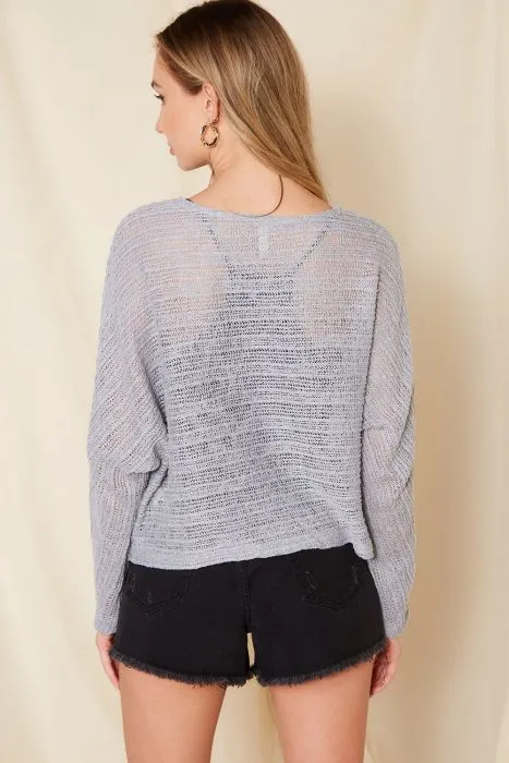 Open Knit Top