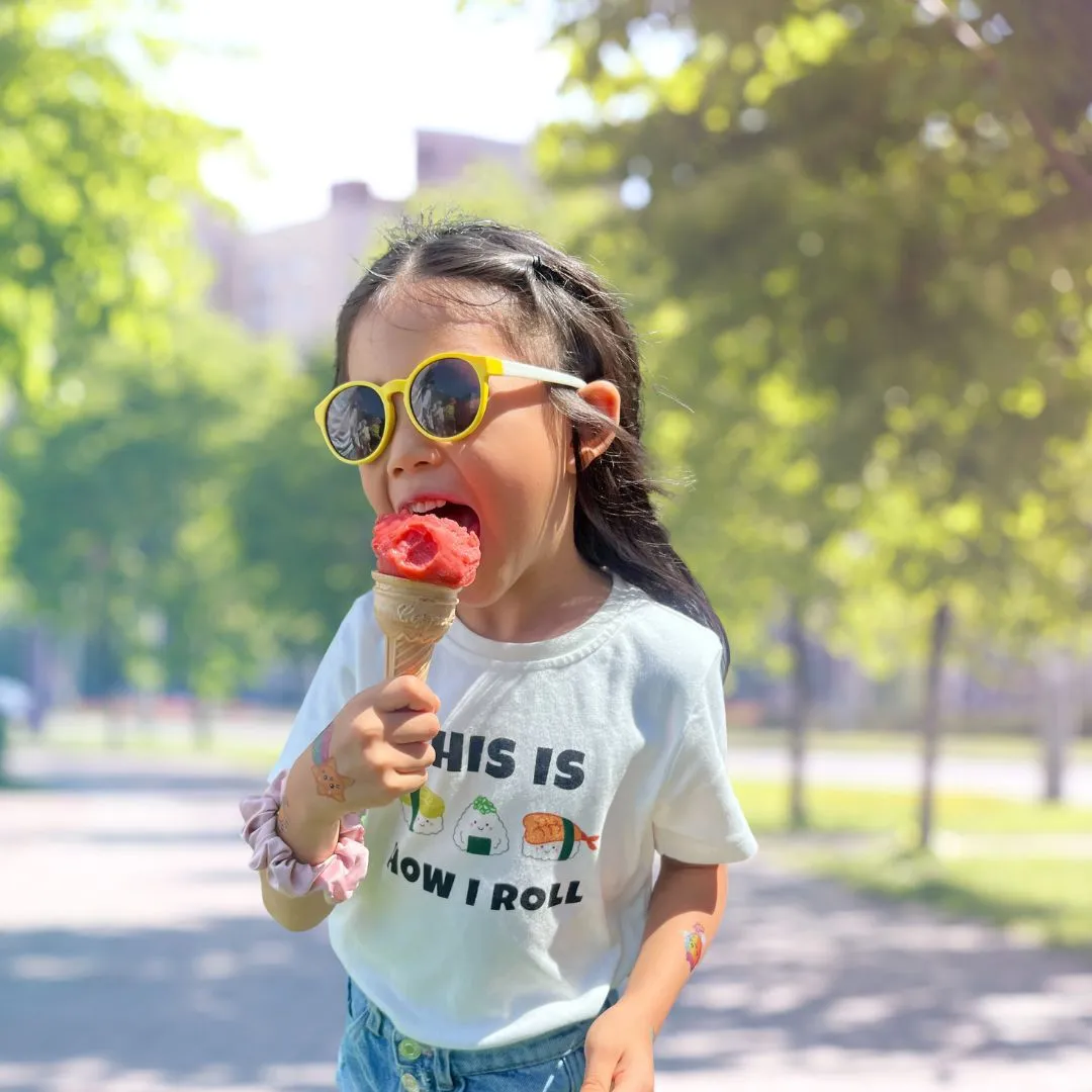 Organic Cotton Toddler Kid’s T-Shirt - Sushi