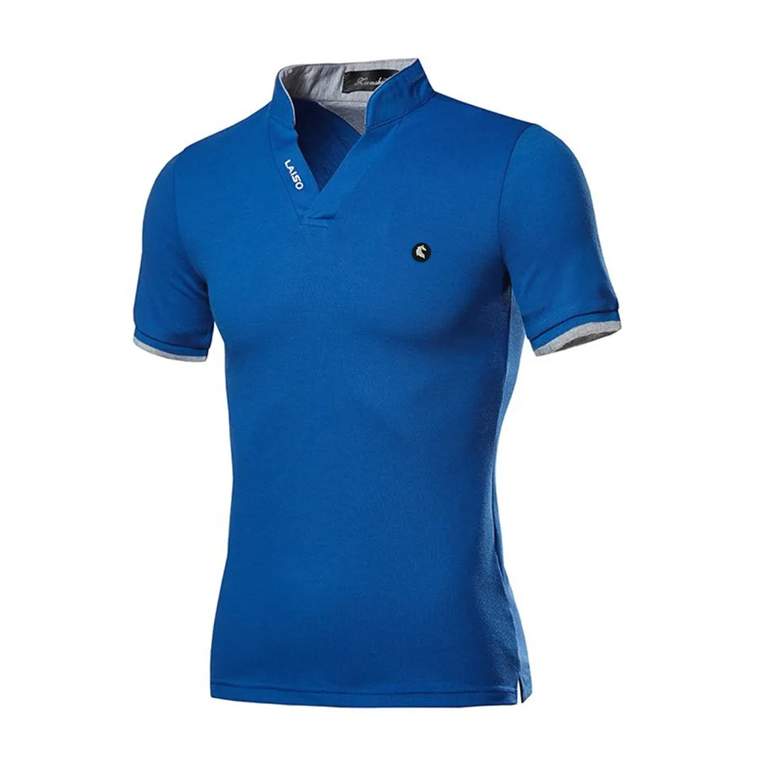 Pologize™ Logo V-Neck Polo Shirt