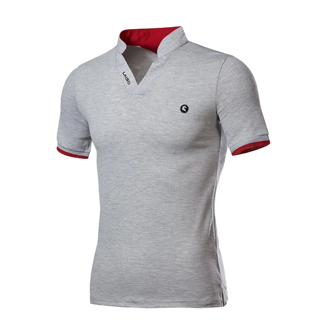 Pologize™ Logo V-Neck Polo Shirt