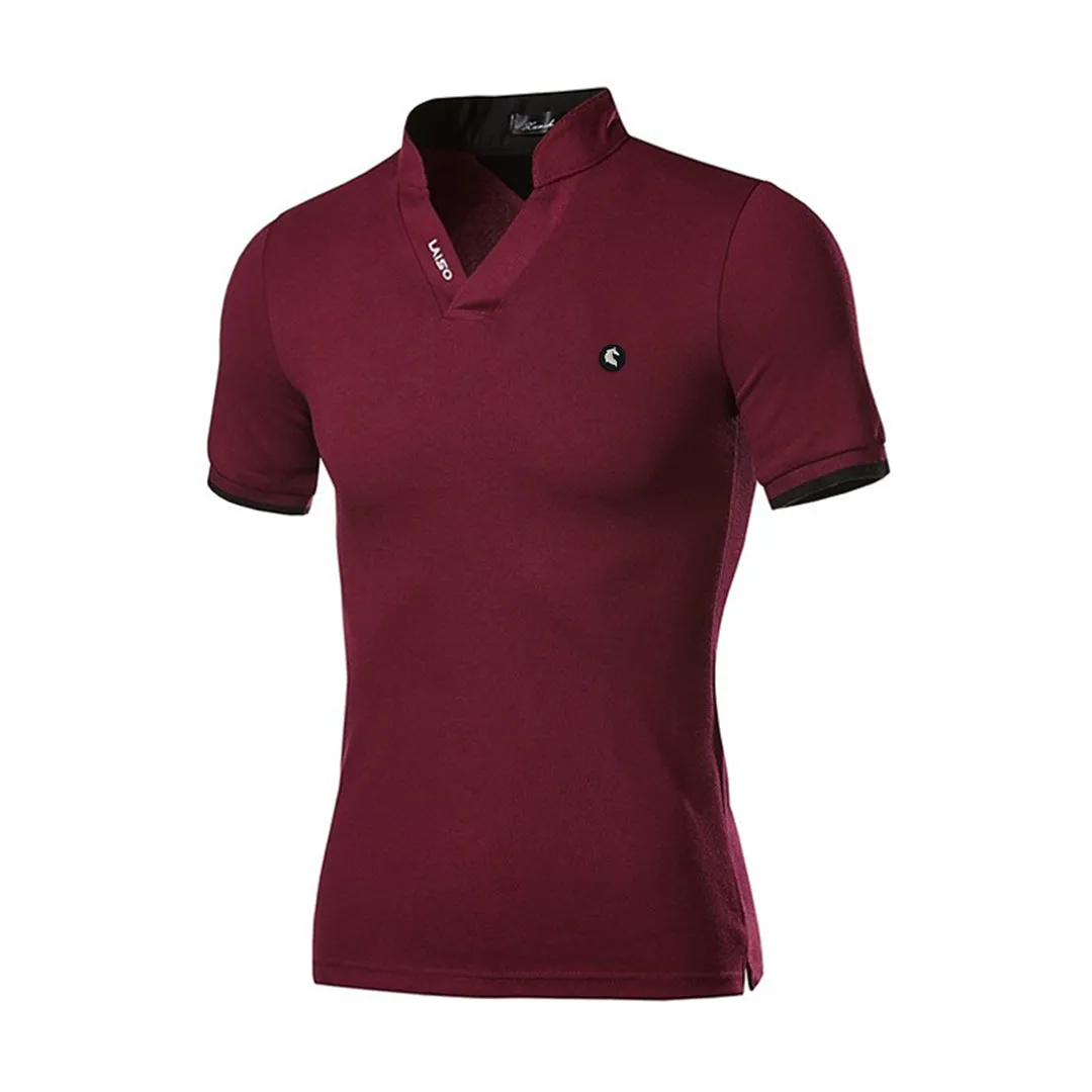 Pologize™ Logo V-Neck Polo Shirt