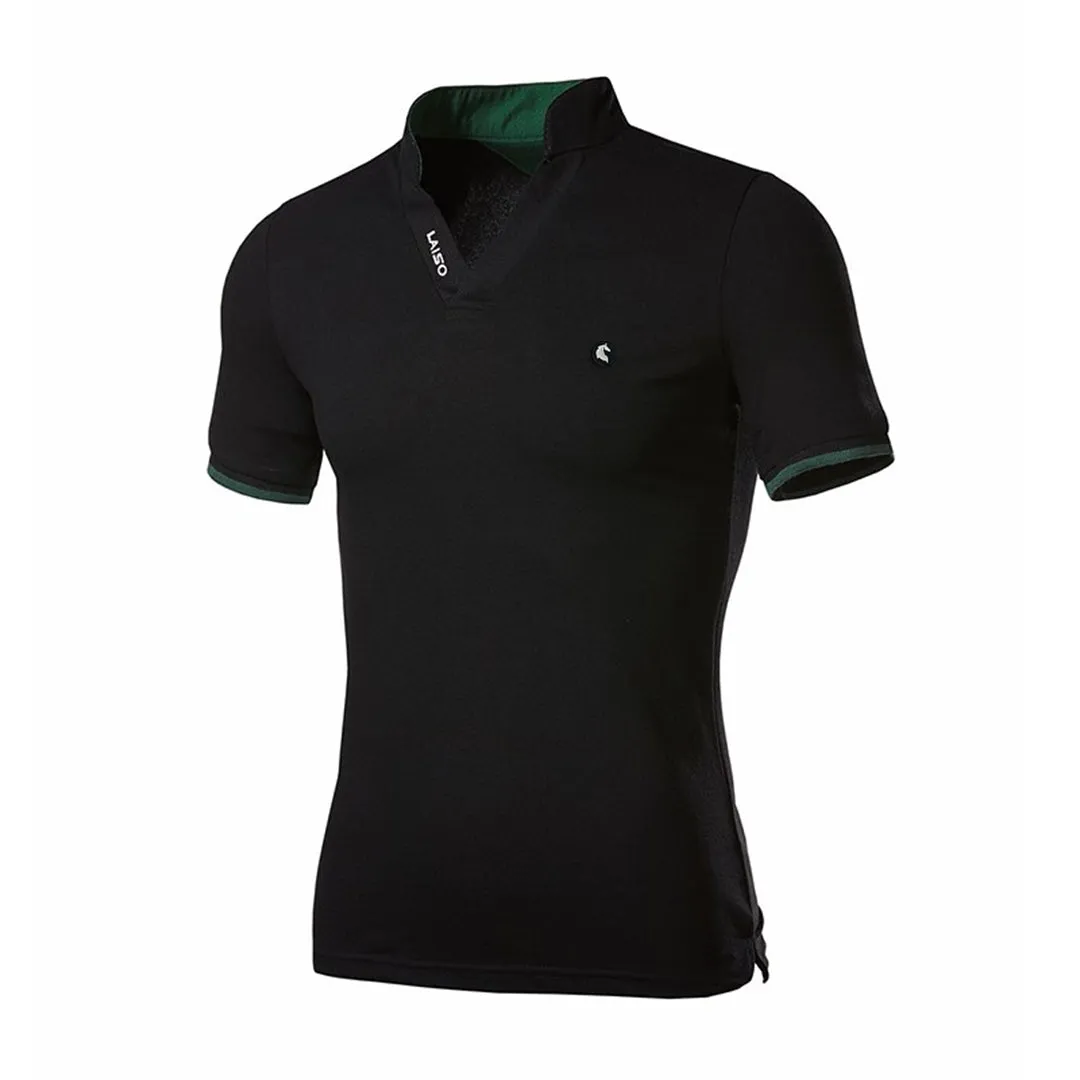 Pologize™ Logo V-Neck Polo Shirt