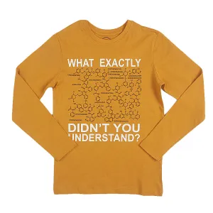 REDTAG Boy's Mustard T-Shirts