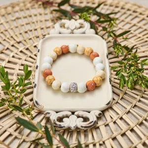 Sahara Crystal Stretch Bracelet