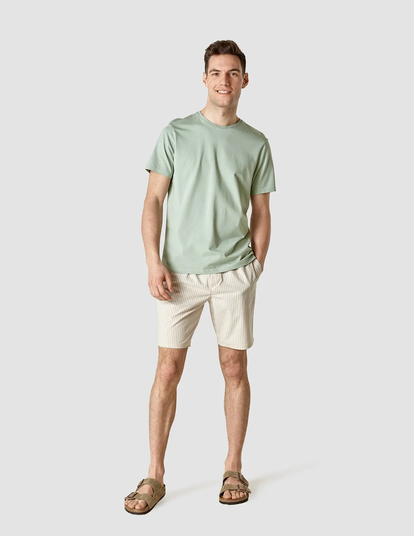 Supima T-shirt Calm Green