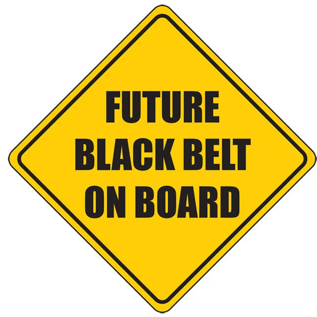 T-Shirt - Future Black Belt on Board