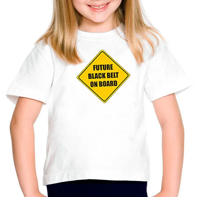 T-Shirt - Future Black Belt on Board