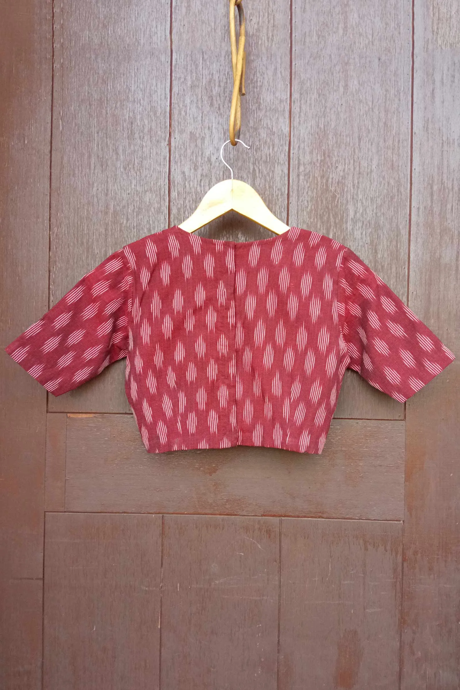 The Wall Cotton Ikkat Blouse