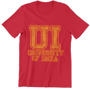 University of Ibiza Men's Tee College Logo