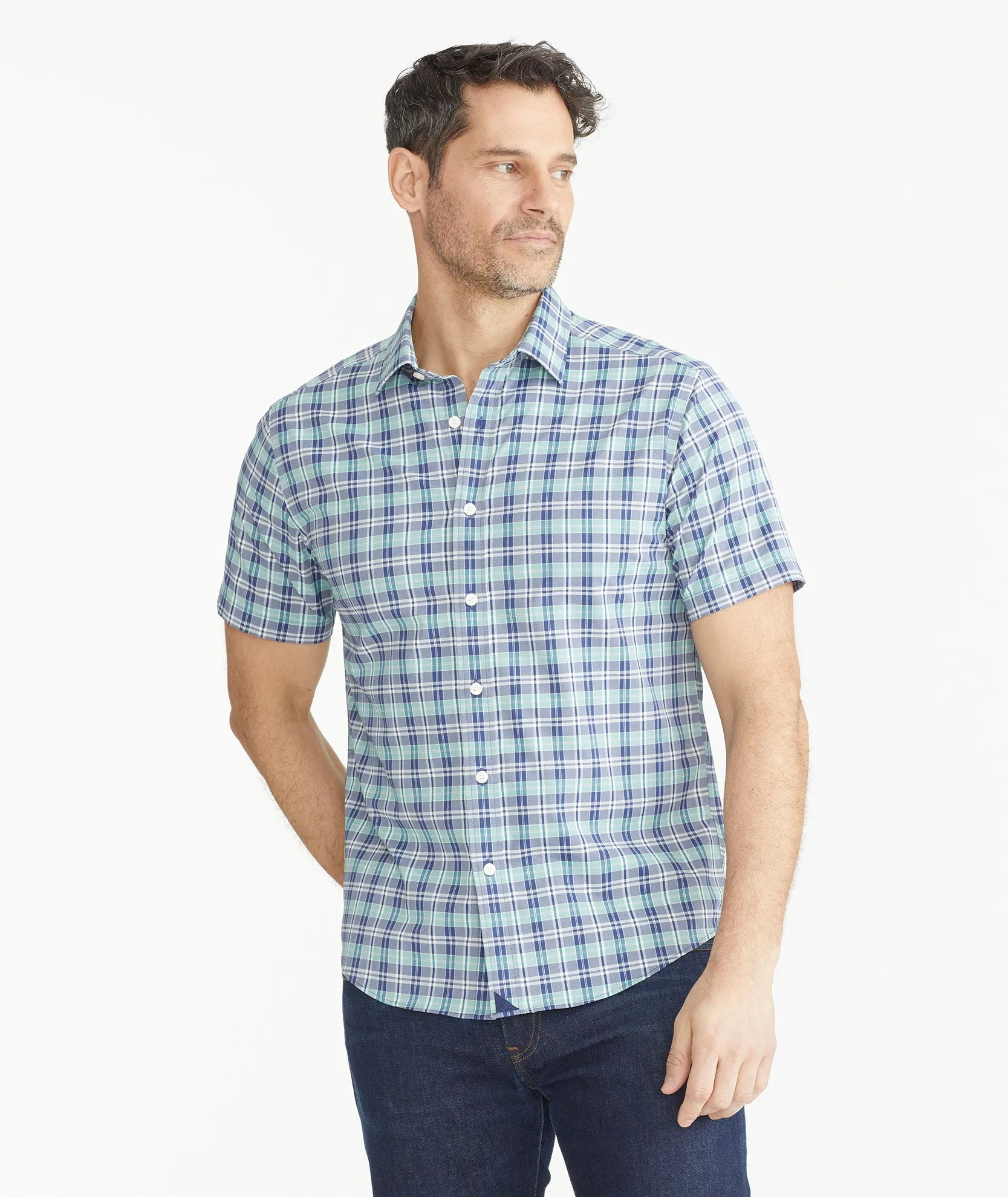 Wrinkle-Free Performance Short-Sleeve Henderson Shirt - FINAL SALE